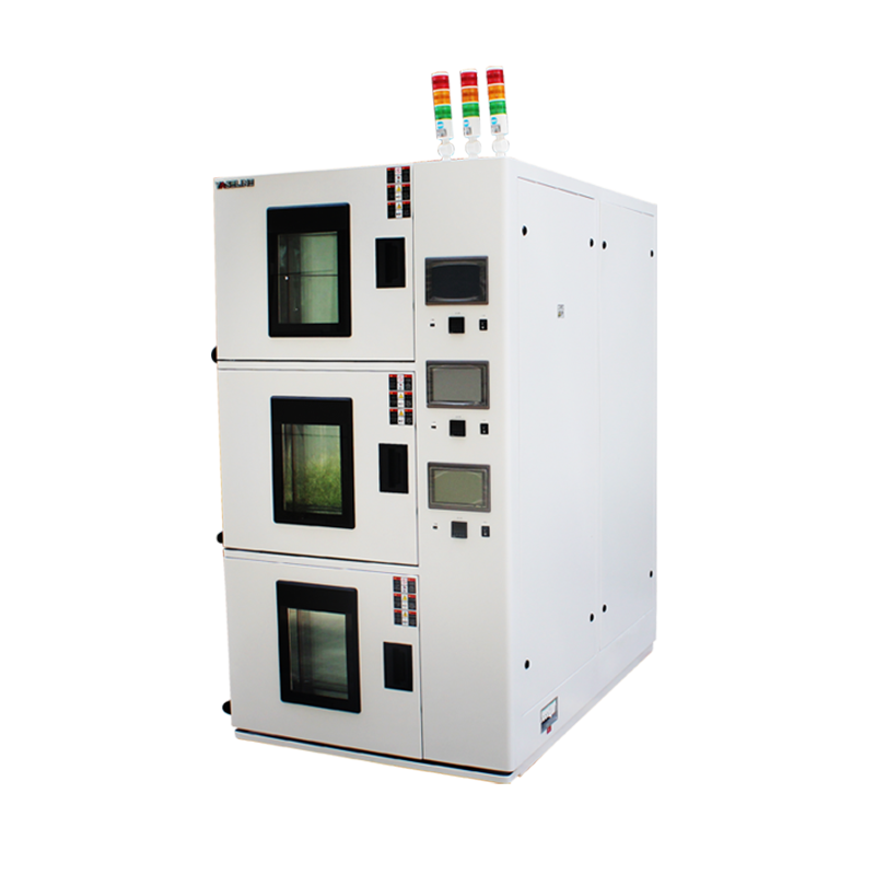 Three-box high and low temperature alternating test chamber